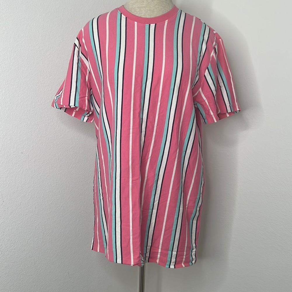 🔹 San Francisco Work Shirts Striped Tee